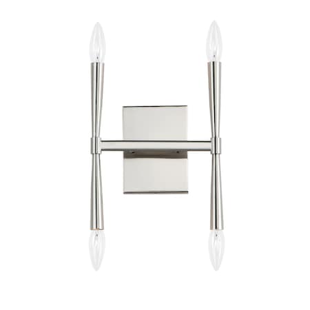 Maxim Lighting Rome 4-Light Wall Sconce 24622SN